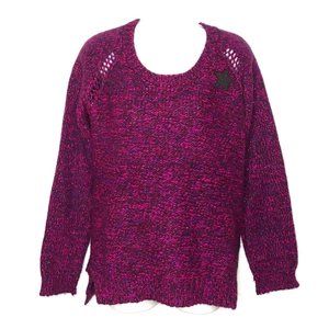 Maison scotch purple star sweater metallic size 2 medium 8